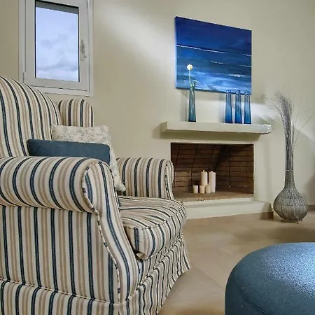 Ouranos Our Dream In Blue And Cream With Seaview And Pool Villa Istro